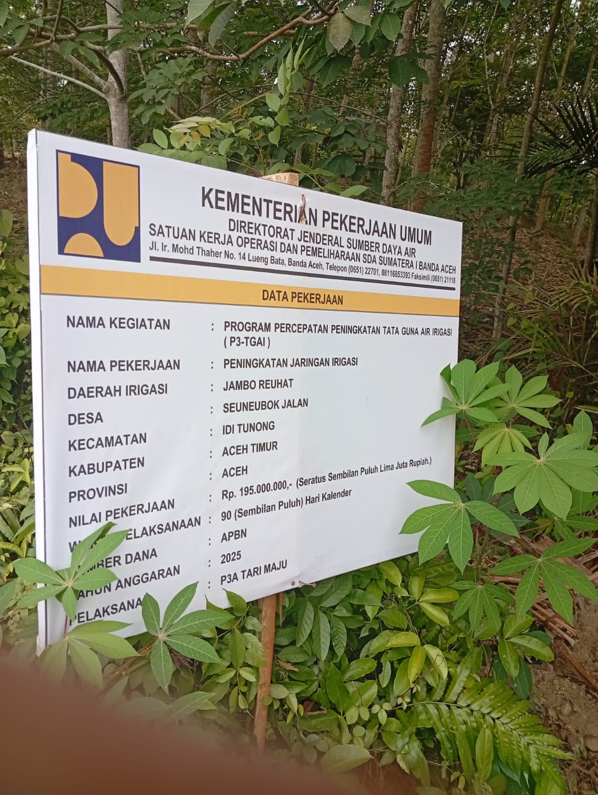 Batu Tak Dicuci, Air Tak Disedot: Proyek Lening Aceh Timur Sarat Masalah