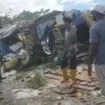 Babinsa Koramil Kuala Kencana Pantau TPA dan Himbau Pengelola Tetap Jaga Kebersihan