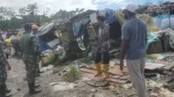 Babinsa Koramil Kuala Kencana Pantau TPA dan Himbau Pengelola Tetap Jaga Kebersihan