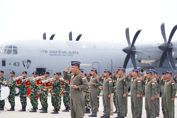 Satgas Garuda Merah Putih-II Tiba Di Tanah Air, Usai Misi Kemanusiaan Untuk Gaza
