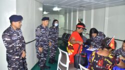 Satgas Port Visit Gelar Bakti kesehatan untuk Masyarakat Papua Nugini