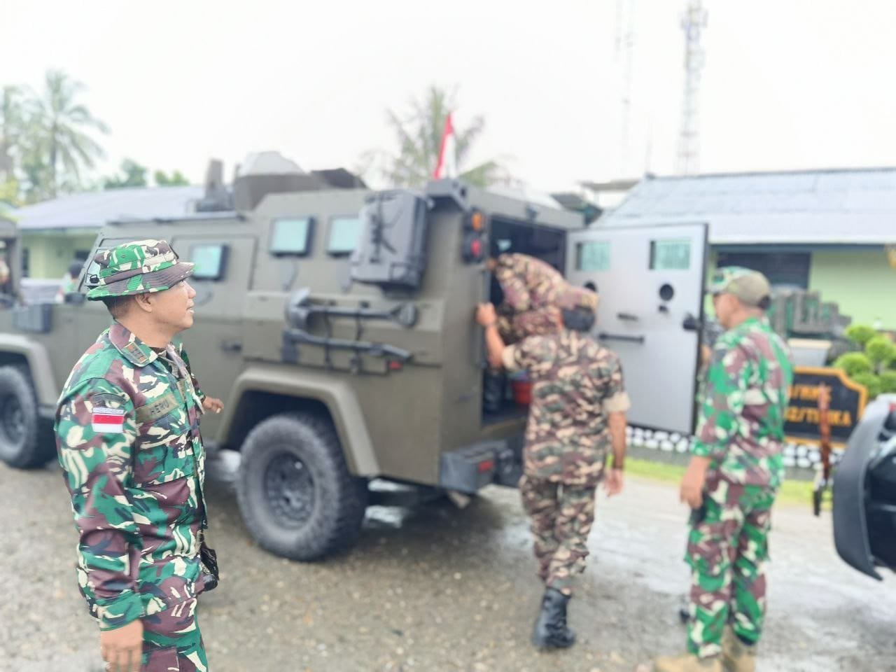 Jaga Keamanan Wilayah, Kodim 1710/Mimika Laksanakan Patroli Humanis Di Wilayah Binaan