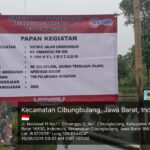 Cimanggu II Realisasikan Pembangunan Jalan Lingkungan 