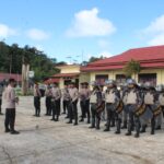 Polres Maybrat Gelar Latihan Dalmas, Perkuat Profesionalisme dan Disiplin Personel