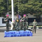 Prajurit Yonif 2 Marinir Ikuti Apel Kesiapan Kontingen TNI AL Sambut HUT TNI ke-80