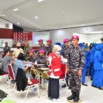 Koarmada III Mengikuti Donor Darah Peringatan HUT ke-80 TNI di Kodaeral XIV Sorong