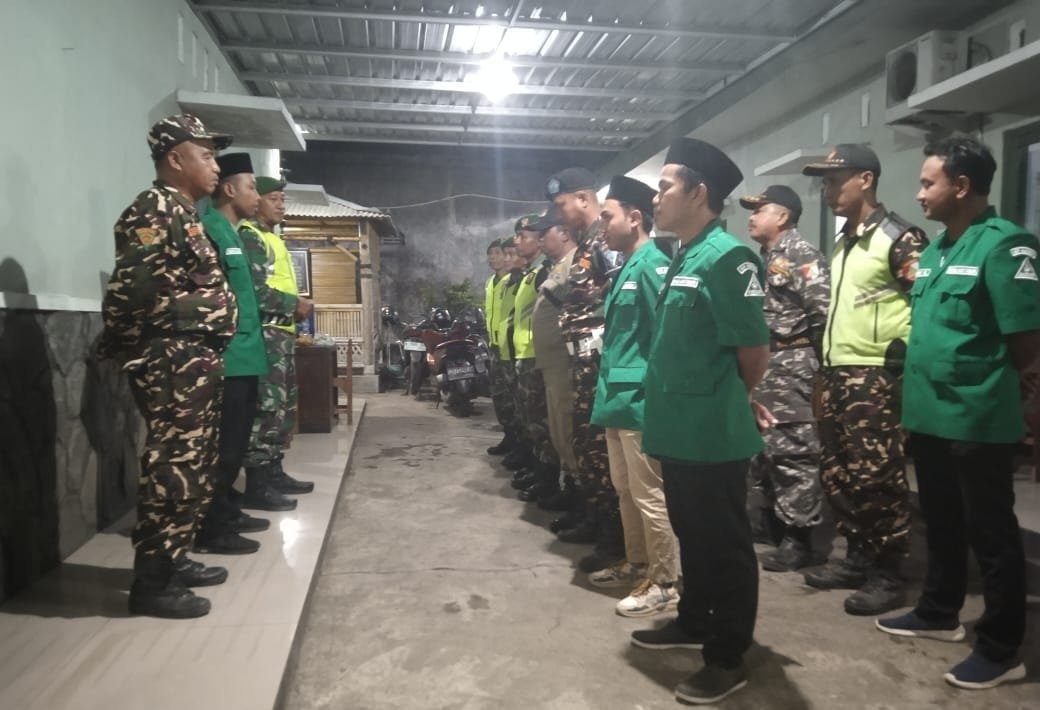 Koramil Sumberasih Tingkatkan Ketahanan Wilayah Lewat Apel dan Siskamling Terpadu