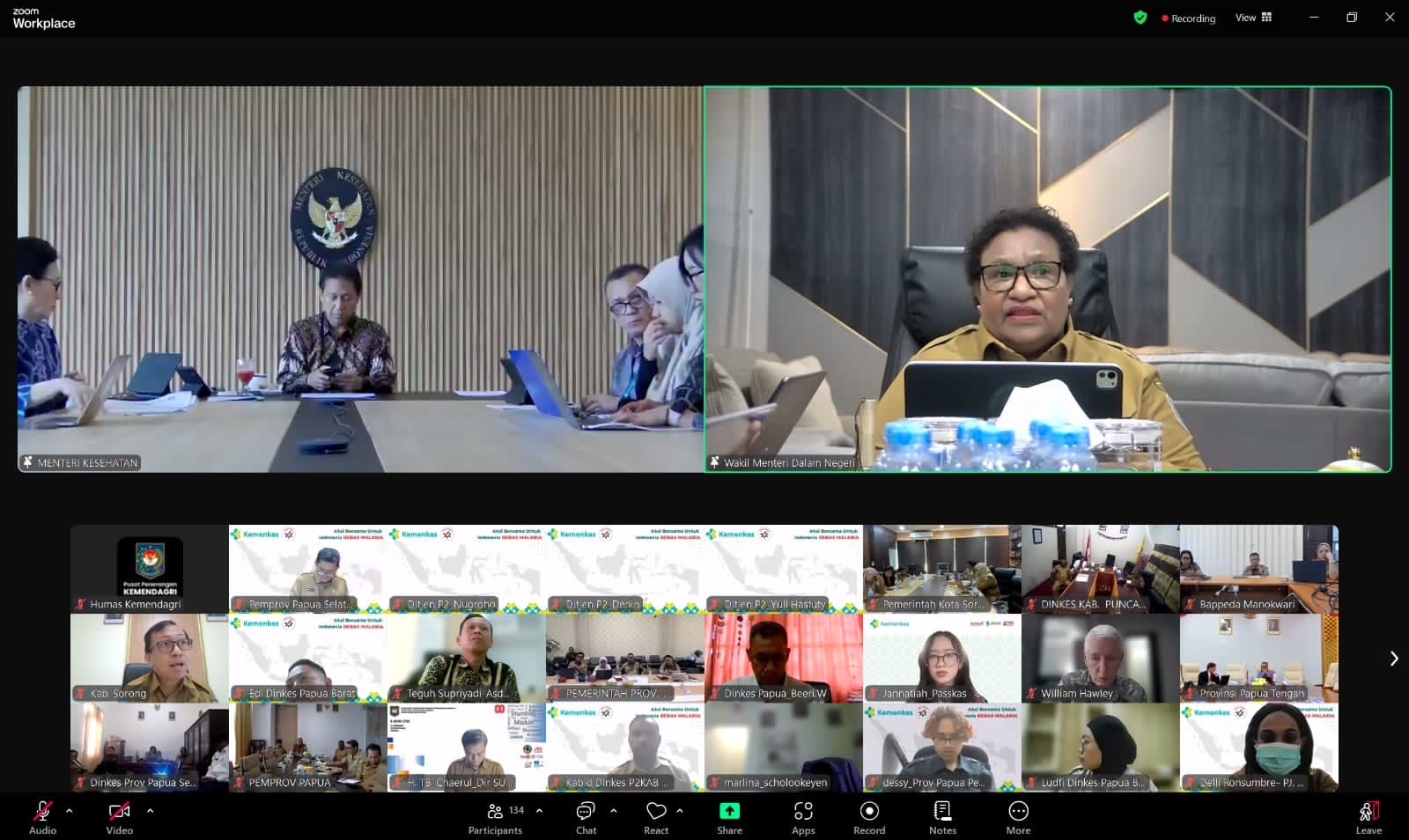 Wamendagri Ribka Minta Enam Provinsi di Tanah Papua Percepat Eliminasi Malaria