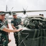Panglima TNI Kirim Pasukan Terpilih Bantu Penyaluran Makanan Ditengah Gempuran  Rudal  Israel di Gaza