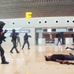 Lanud Sultan Hasanuddin Dukung Penuh Latihan Penanggulangan Keadaan Darurat (PKD) Bandara Sultan Hasanuddin