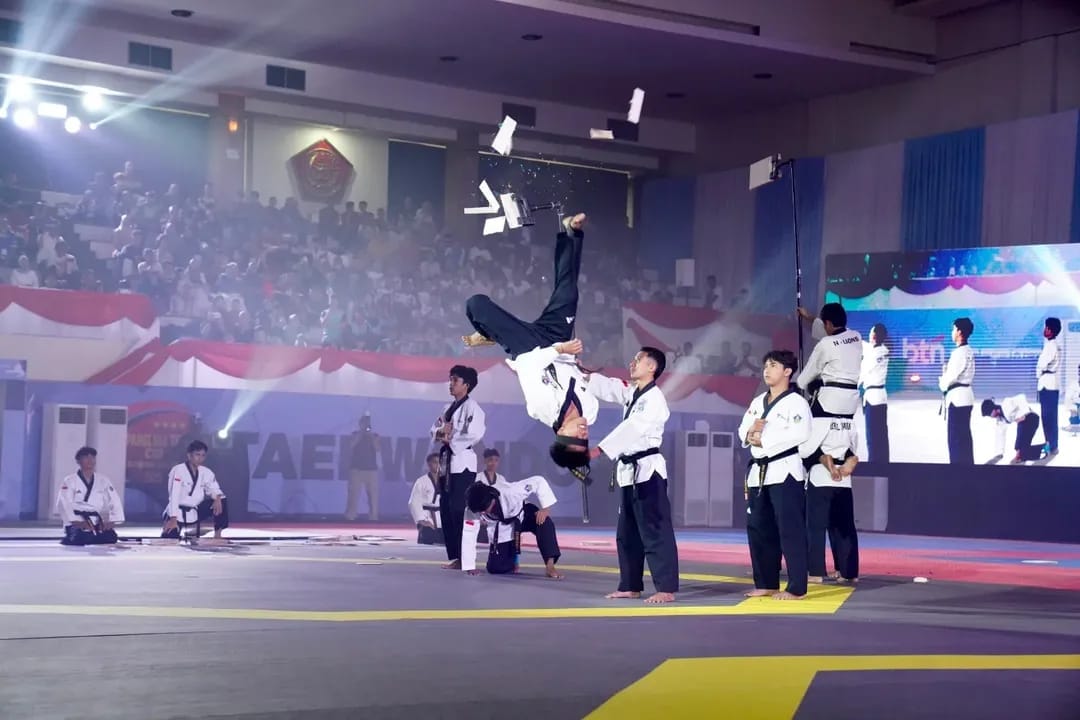 Wakil Panglima TNI Buka Kejuaraan Taekwondo Internasional Panglima TNI Cup 2025