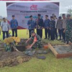 Dandim 0808/Blitar Hadiri Peletakan Batu Pertama Pembangunan Koperasi Desa Merah Putih Di Talun