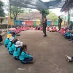 TNI Dan TK Darma Wanita Serang Gelar Edukatif Tanamkan Cinta Tanah Air Sejak Dini