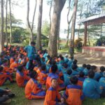 Serunya Bati Komsos Koramil Garum Dalam Materi Bela Negara Perkemahan SDIT Al Hikmah Blitar