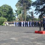 Jelang Peringatan HUT Ke-80 Tentara Nasional Indonesia, Personel Lanud Sultan Hasanuddin Ziarah Nasional Ke TMP Panaikang