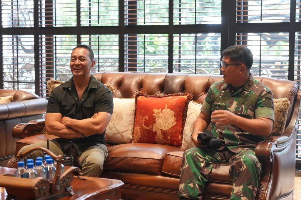 Pangkormar Anjangsana ke Mantan Panglima TNI Jenderal TNI (Purn) Andika Perkasa