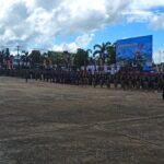 HUT TNI ke-80 di Papua Barat Daya: TNI Prima dan Kuat Bersama Rakyat untuk Indonesia Maju