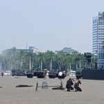 Prajurit Yonif 2 Marinir Tampil Memukau Dalam Acara Puncak HUT TNI ke-80