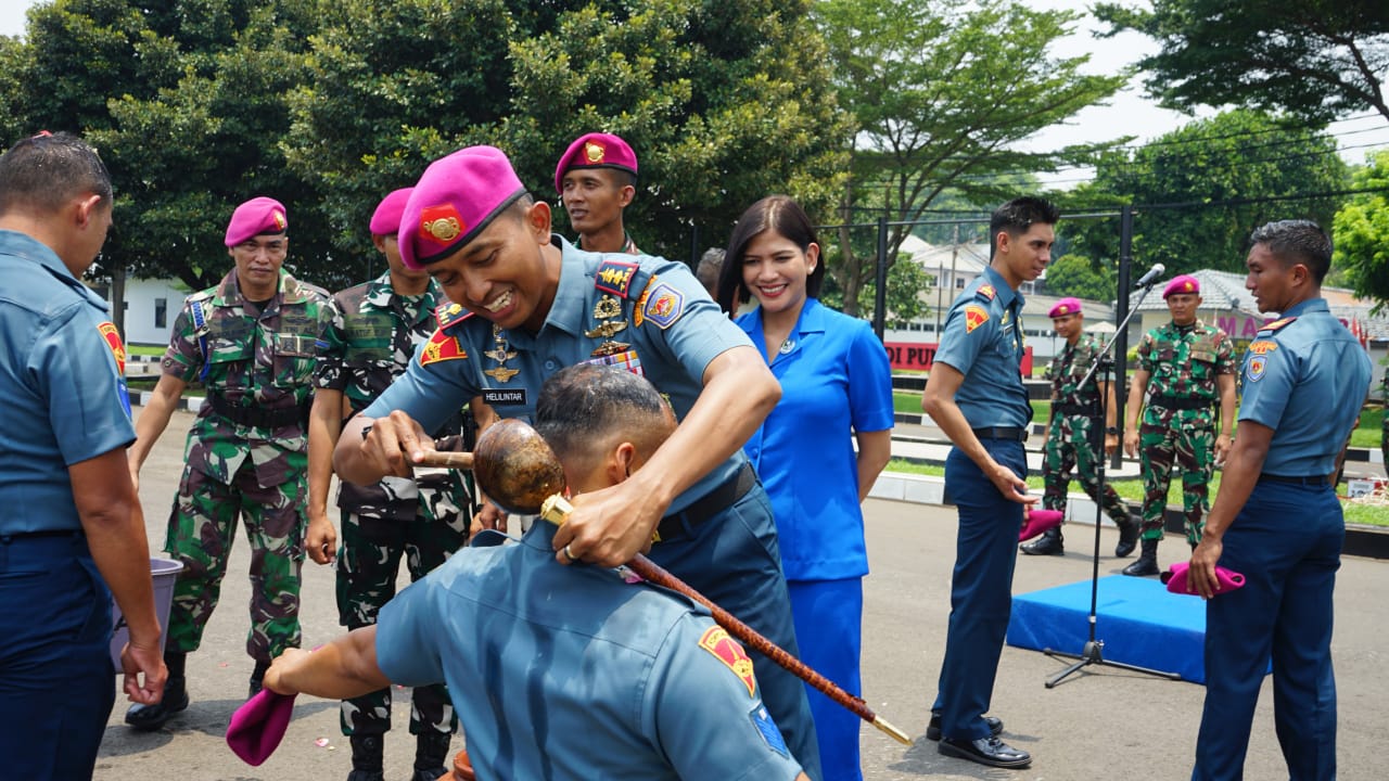 59 Prajurit Yonif 2 Marinir Resmi Naik pangkat Satu Tingkat Lebih Tinggi