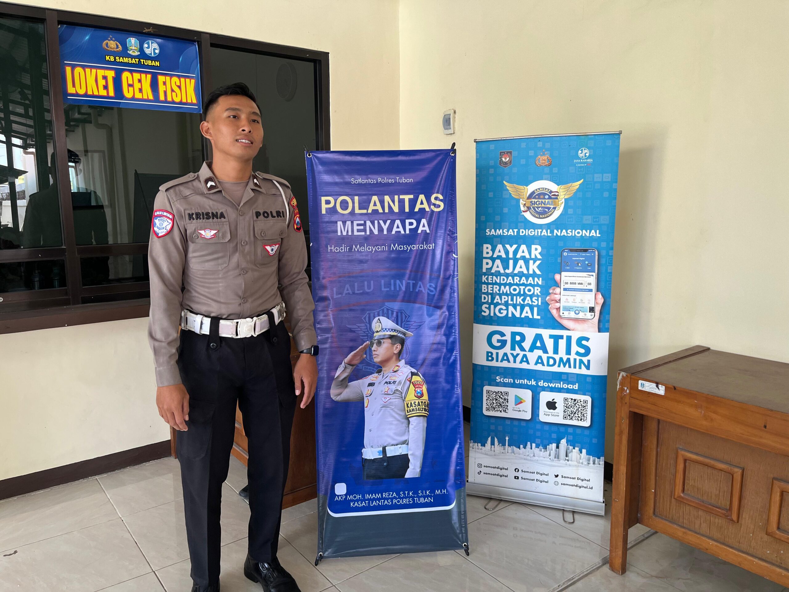 Polres Tuban Gencarkan Edukasi Lewat Program Polantas Menyapa, Fokus pada Pembayaran Pajak dan Registrasi Kendaraan