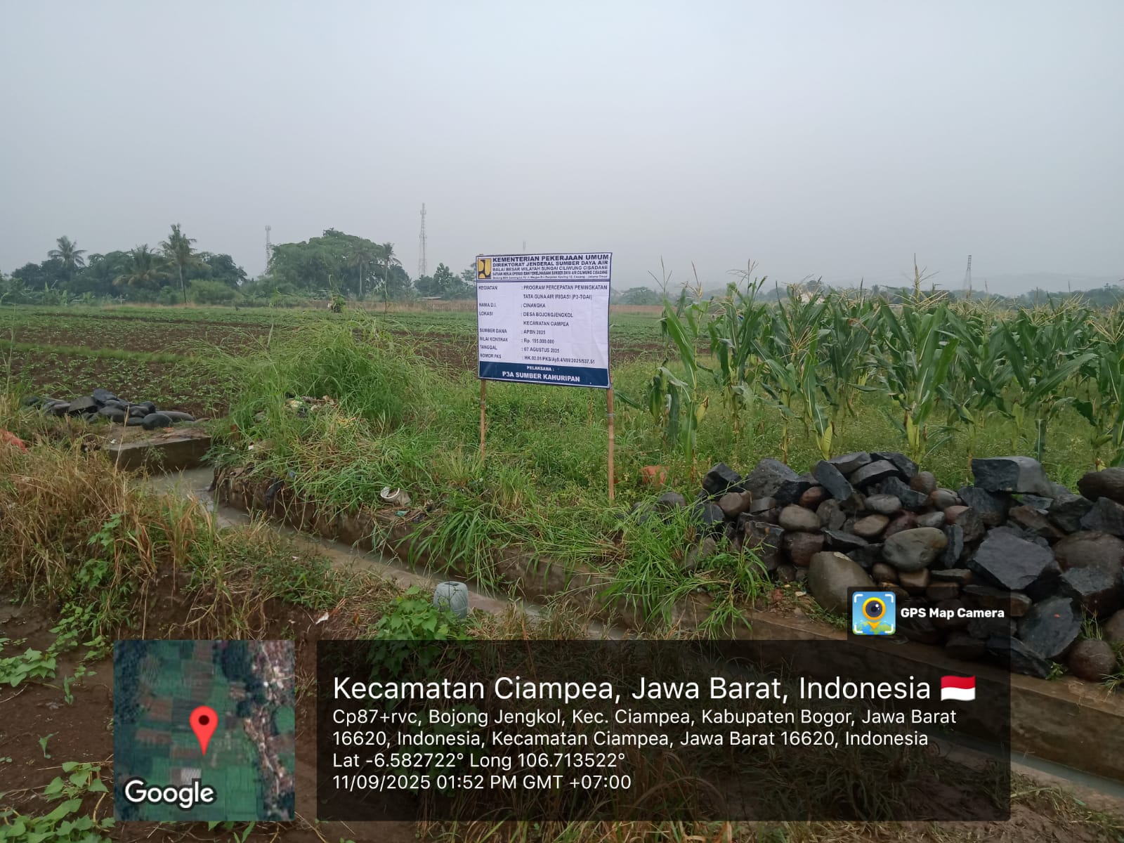 Program P3-TGAI Dukung Ketahanan Pangan Desa Bojongjengkol