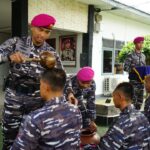 Danyonif 2 Marinir Pimpin Pengukuhan Bintara Utama Batalyon, Kompi, dan Penerimaan Prajurit yang Telah Menyelesaikan Pendidikan Bintara Singkat