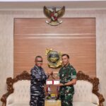 Pangdam XVIII/Kasuari Perkuat Sinergi dengan Pasmar 3 dan Kodaeral XIV di Sorong