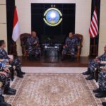 Perkuat Sinergi Operasional, Dankodaeral XIV Sambut Kunjungan Kerja Kadisopslatal Di Sorong