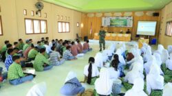 Satgas TMMD ke-126 Kodim 1505/Tidore Berikan Penyuluhan Bahaya Narkoba kepada Pelajar