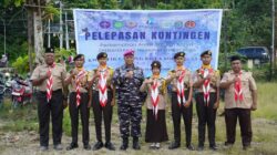 Pembinaan Saka Bahari, Kadister Kodaeral XIV Ikuti Pelepasan Kontingen Kwarcab Kota Sorong Pembinaan Saka Bahari, Kadister Kodaeral XIV Ikuti Pelepasan Kontingen Kwarcab Kota Sorong