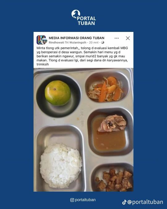 Warga Desa Wangun Keluhkan Program MBG: Menu Tak Layak, Pemerintah Dituding Tutup Mata