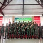 Dandim 1710/Mimika Pimpin Acara Tradisi Korps Pindah Satuan, Masuk Satuan dan Purna Tugas Personel Kodim 1710/Mimika