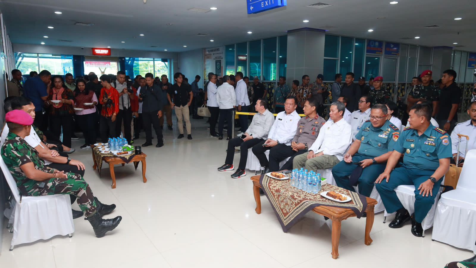 Pemerintah Daerah Bersama Forkopimda Sambut Kunker Komisi IV DPR RI di Papua Barat Daya