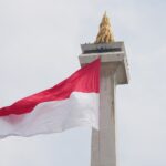 Bendera Merah Putih, Gagah  Berkibar Saat Gladi Upacara HUT ke-80 TNI