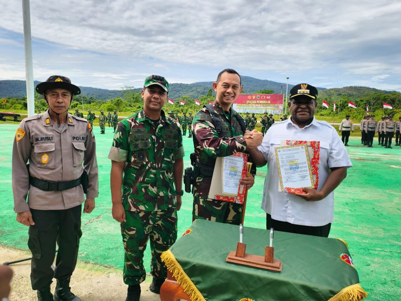 Kodim 1810/Tambrauw Gelar Pembukaan TMMD ke-126 TA 2025