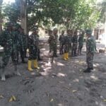 Satgas TMMD ke-126 Mulai Bekerja di Kampung Babak, TNI dan Warga Tambrauw Bergotong Royong Bangun Jalan