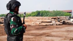 Kasum TNI Tinjau Keberhasilan Satgas PKH Amankan Ribuan Kubik Kayu Ilegal