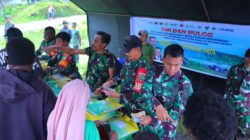Gerakan Pangan Murah Kodim 1714/PJ, Wujud Kepedulian Untuk Stabilitas Harga Beras