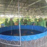 Pererat Tali Silaturahmi, Ketua Persit Kartika Chandra Kirana Cabang XXII Dim 0808 Kunjungi Ranting Jajaran