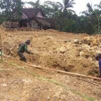 Koramil Jajaran Kodim 0808/Blitar Siapkan Lahan Pembangunan Koperasi Desa Merah Putih