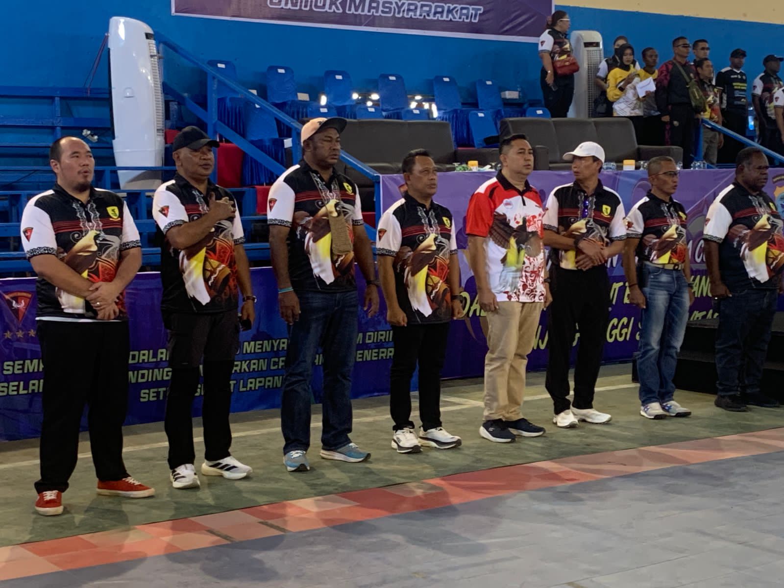 Sambut HUT Brimob ke-80: Wujud Semangat Sportivitas dan Kebersamaan di Tanah Papua Kapolda PBD Buka Turnamen Bola Voli "Kapolda CUP I"