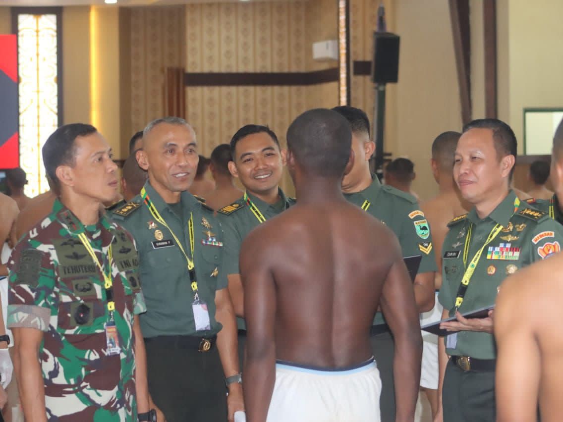 Pangdam Kasuari Pimpin Sidang Pantukhir Caba PK TNI AD Gelombang II TA 2025: 204 Casis Jalani Seleksi Akhir Menuju Gerbang Prajurit
