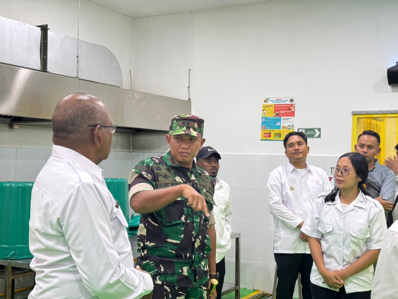 Dandim 1710/Mimika Hadiri Acara Launching Pemberian MBG Kepada Penerima Manfaat 3B