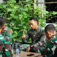 Danyonif 2 Marinir Tekankan Profesionalisme Perwira dalam Morning Briefing di Taman Toga