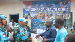 Memperingati Hari Anak Sedunia, Kontingen Garuda INDORDB XXXIX-G MONUSCO Berbagi Perlengkapan Sekolah