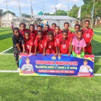 Binaan Kapolresta Sorong Kota, Kokoda FC Menang 4–2 di Laga Pembuka Mini Soccer Kapolresta Cup 2025