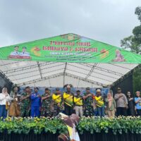 Dukung Pelestarian Budaya Bangsa, Dandim 1710/Mimika Hadiri Pembukaan Lomba Dayung dan Pentas Seni Budaya