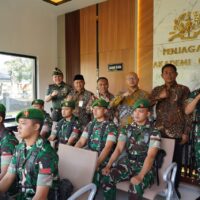 Gubernur Akmil Resmikan Rumah Jaga Kesatrian Telah Direnovasi Bersama Akmil–BNI