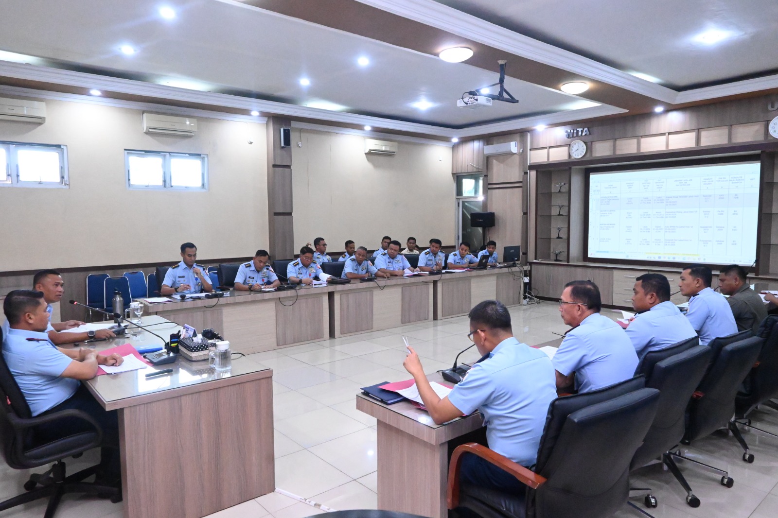 Danlanud Sultan Hasanuddin Pimpin Rakor UKP Dan TOA/TOD Periode April 2026 Danlanud Sultan Hasanuddin Pimpin Rakor UKP Dan TOA/TOD Periode April 2026