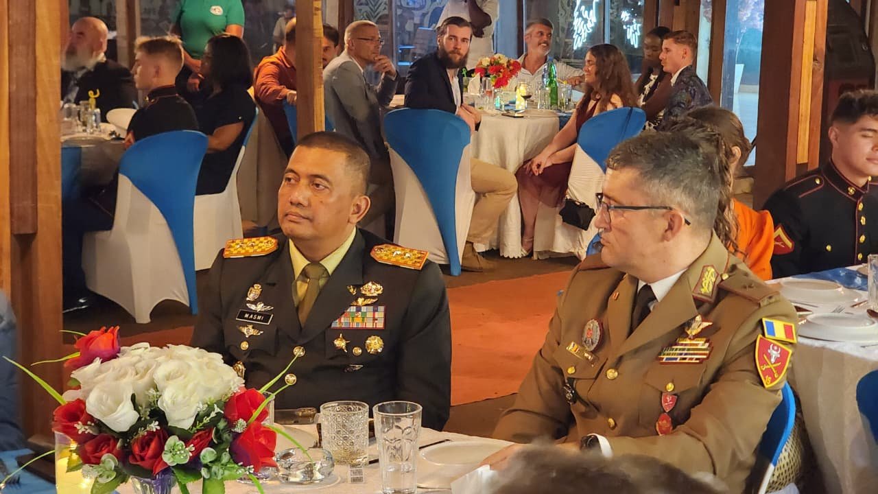 Tamu Kehormatan, DFC MINUSCA Hadiri 250th Marine Birthday Ball